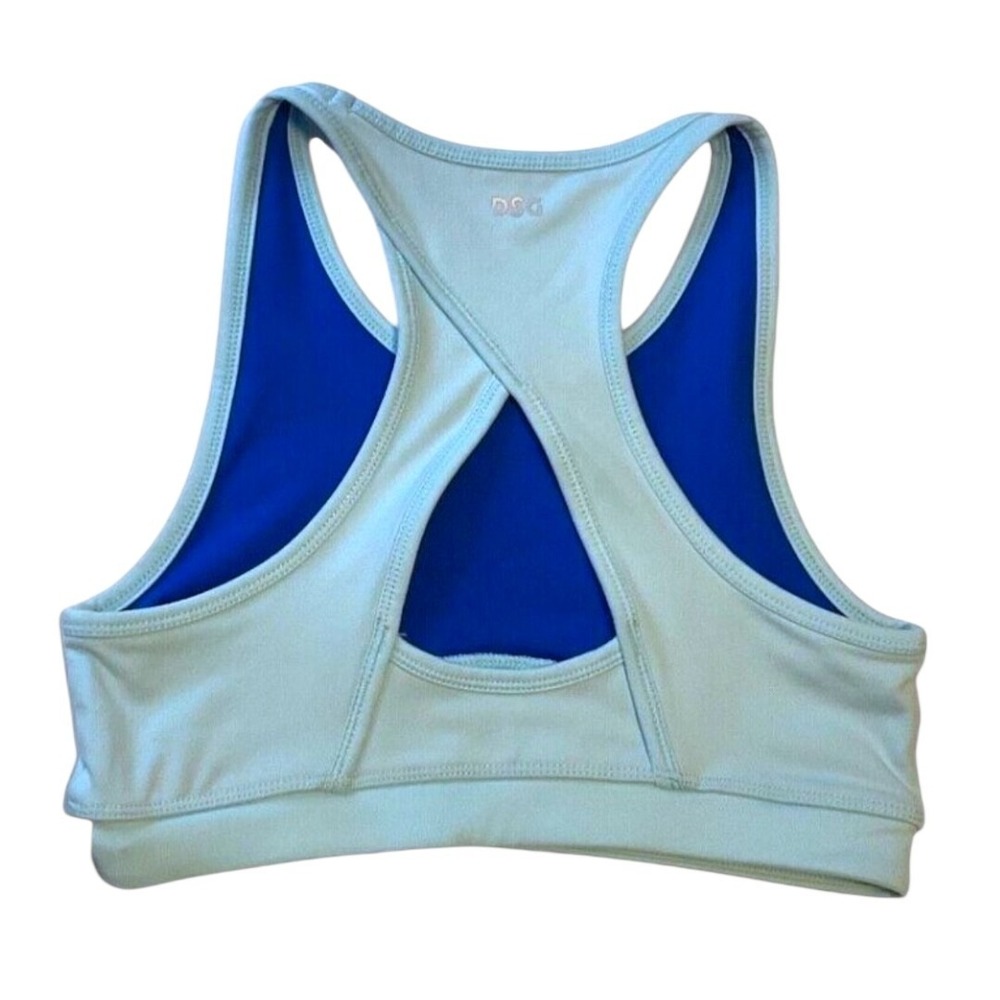 Dick's Sporting Goods DSG Girl's SZ‎ L (14) Sports Bra Light Blue - Picture 4 of 6